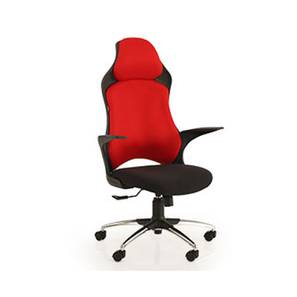 Luella executive chair red black lp