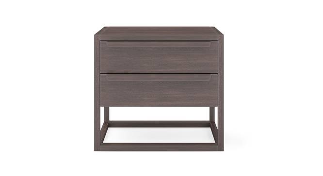 Marion Bedside Table (Brown) by Urban Ladder - Front View Design 1 - 409160