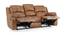 Marco Recliner (Tan, Three Seater) by Urban Ladder - Cross View Design 1 - 409177