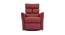 Wonder Recliner (Red, One Seater) by Urban Ladder - Front View Design 1 - 409224