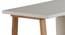 Zhuri Office Table (White, White Finish) by Urban Ladder - Rear View Design 1 - 409249