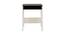 Stanza Study Table (White, White Finish) by Urban Ladder - Cross View Design 1 - 409325