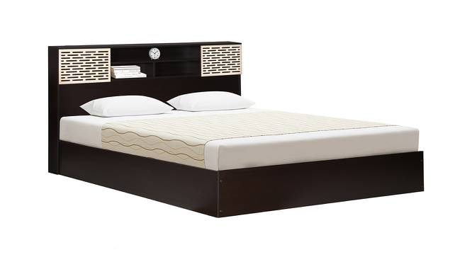 Bolton Storage Bed (Queen Bed Size, Wenge) by Urban Ladder - Cross View Design 1 - 409337