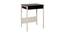 Stanza Study Table (White, White Finish) by Urban Ladder - Design 1 Side View - 409340