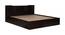 Bolton Storage Bed (Queen Bed Size, Wenge) by Urban Ladder - Design 1 Side View - 409350