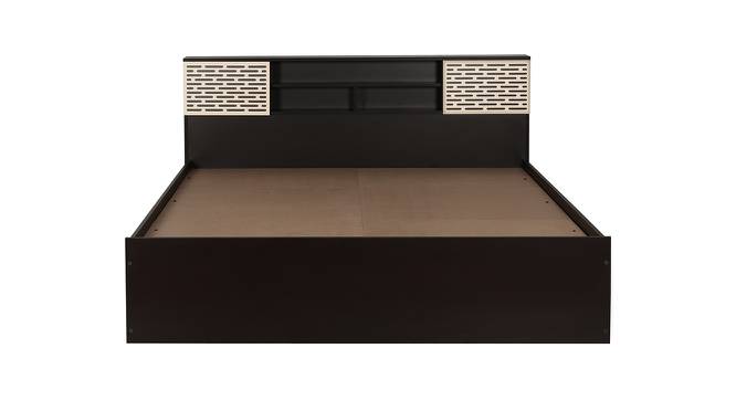 Bolton Storage Bed (King Bed Size, Wenge) by Urban Ladder - Design 1 Side View - 409351
