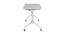 Chrome Study Table (White, White Finish) by Urban Ladder - Front View Design 1 - 409354