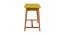 Cedar Study Table (Yellow, Yellow Finish) by Urban Ladder - Front View Design 1 - 409358