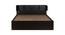 Bolton Storage Bed (Queen Bed Size, Wenge) by Urban Ladder - Rear View Design 1 - 409381