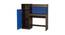 Zendon Study Table (Blue, Blue Finish) by Urban Ladder - Front View Design 1 - 409422
