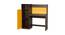 Zendon Study Table (Yellow, Yellow Finish) by Urban Ladder - Rear View Design 1 - 409425
