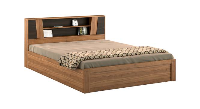 Arthur Storage Bed (Queen Bed Size, Natural Teak) by Urban Ladder - Front View Design 1 - 409474