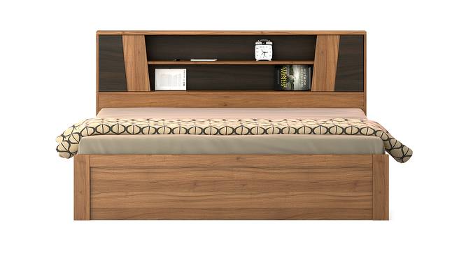Arthur Storage Bed (Queen Bed Size, Natural Teak) by Urban Ladder - Cross View Design 1 - 409489