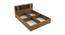 Arthur Storage Bed (Queen Bed Size, Natural Teak) by Urban Ladder - Rear View Design 1 - 409517