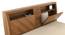 Monarch Storage Bed (Queen Bed Size, Natural Teak) by Urban Ladder - Rear View Design 1 - 409520