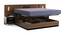 Autumn Storage Bed (King Bed Size, Walnut Bronze) by Urban Ladder - Design 1 Side View - 409549