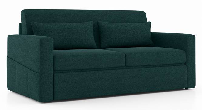 Camden Sofa Cum Bed (Malibu Blue) by Urban Ladder - Cross View Design 1 - 409566