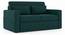 Camden Compact Sofa Cum Bed (Malibu Blue) by Urban Ladder - Cross View Design 1 - 409588
