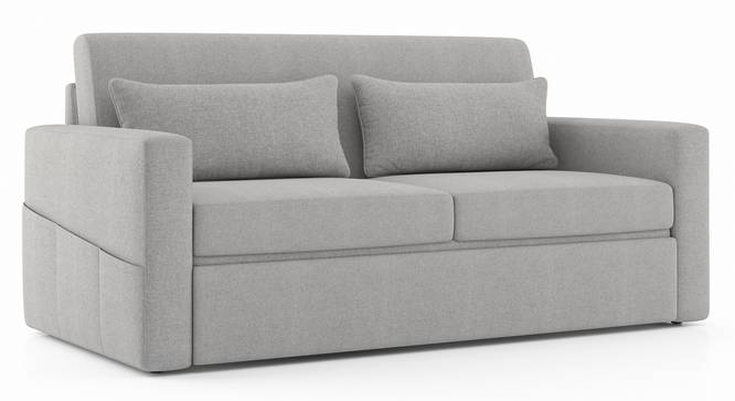 Camden Sofa Cum Bed (Vapour Grey) by Urban Ladder - Cross View Design 1 - 409590