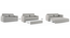Camden Sofa Cum Bed (Vapour Grey) by Urban Ladder - Design 1 Side View - 409593