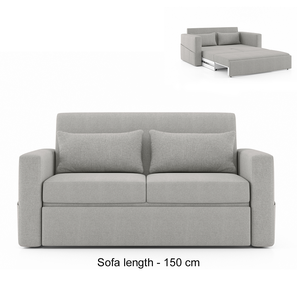 Camden sofa cum bed colour vapour grey 4ft lp