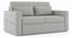 Camden Compact Sofa Cum Bed (Vapour Grey) by Urban Ladder - Cross View Design 1 - 409637