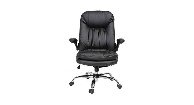 Ronaldo Office Chair (Black) by Urban Ladder - Cross View Design 1 - 409675