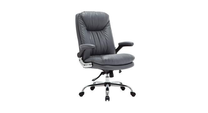 Ronaldo Office Chair (Grey) by Urban Ladder - Cross View Design 1 - 409677
