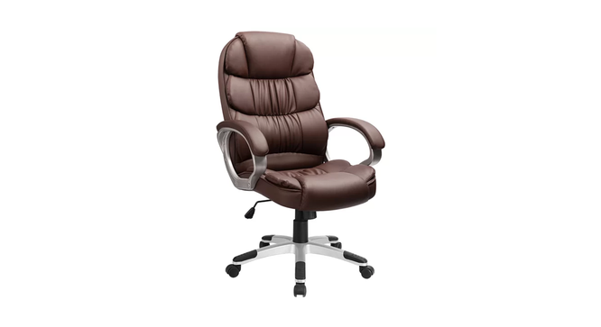 Fargonza Office Chair (Brown) by Urban Ladder - Cross View Design 1 - 409678
