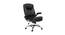 Ronaldo Office Chair (Black) by Urban Ladder - Design 1 Side View - 409686