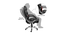 Fargonza Office Chair (Black) by Urban Ladder - Front View Design 1 - 409699