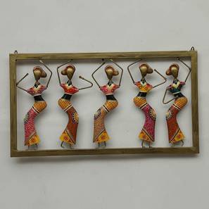 Home Decor In Bangalore Design Multi Coloured Iron Wall Accent