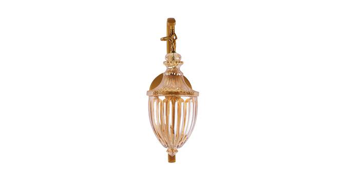 Brandyn Wall Lamp (Brass & Amber) by Urban Ladder - Cross View Design 1 - 409964