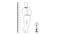 Delbert Table Lamp (Antique Brass, White Shade Colour, Cotton Shade Material) by Urban Ladder - Design 1 Dimension - 410125