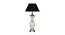 Gerall Table Lamp (Antique Brass, Black Shade Colour, Cotton Shade Material) by Urban Ladder - Cross View Design 1 - 410148
