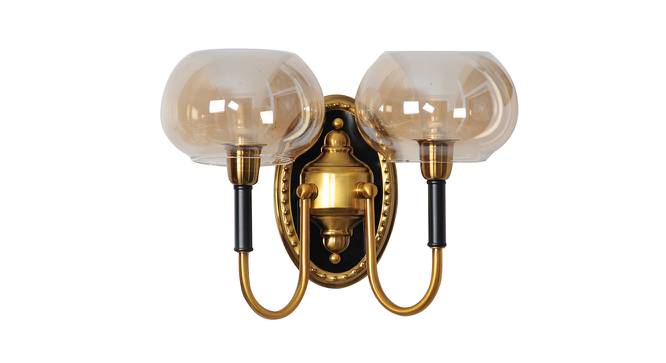 Jaydee Wall Lamp (Antique Brass & Black) by Urban Ladder - Cross View Design 1 - 410161