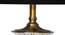 Gerall Table Lamp (Antique Brass, Black Shade Colour, Cotton Shade Material) by Urban Ladder - Design 1 Side View - 410168