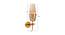 Jayda Wall Lamp (Brass & Amber) by Urban Ladder - Design 1 Dimension - 410213