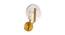 Johanna Wall Lamp (Brass & Amber) by Urban Ladder - Cross View Design 1 - 410251