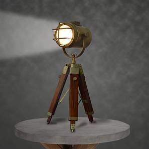 Led Spot Lights Design Mayleen Table Lamp (Brown)