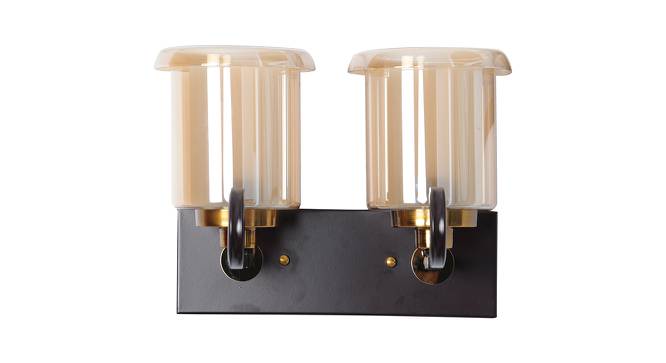 Quinntin Wall Lamp (Antique Brass & Brown) by Urban Ladder - Cross View Design 1 - 410348