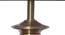 Raymond Table Lamp (Antique Brass, Black Shade Colour, Cotton Shade Material) by Urban Ladder - Design 1 Side View - 410362