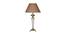 Robert Table Lamp (Antique Brass, Cotton Shade Material, Beige Shade Colour) by Urban Ladder - Cross View Design 1 - 410440