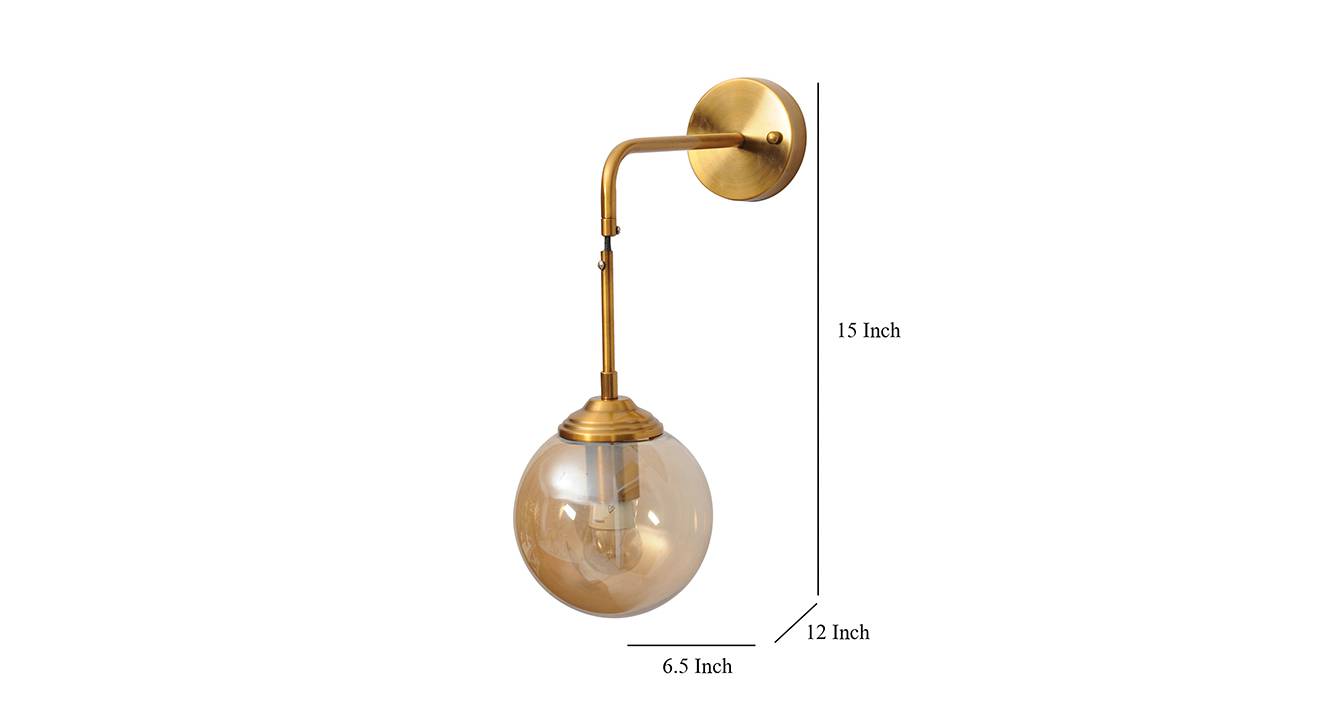 Rhea wall lamp brass 6