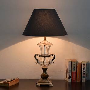 Washington   black table lamp antique brass lp