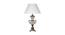 Wallace Table Lamp (Antique Brass, White Shade Colour, Cotton Shade Material) by Urban Ladder - Cross View Design 1 - 410541