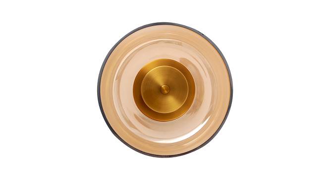 Yara Wall Lamp (Brass & Amber) by Urban Ladder - Cross View Design 1 - 410558