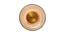 Yara Wall Lamp (Brass & Amber) by Urban Ladder - Cross View Design 1 - 410558