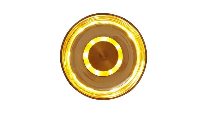 Yara Wall Lamp (Brass & Amber) by Urban Ladder - Design 1 Side View - 410580