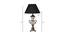Washington Table Lamp (Antique Brass, Black Shade Colour, Cotton Shade Material) by Urban Ladder - Design 1 Dimension - 410592